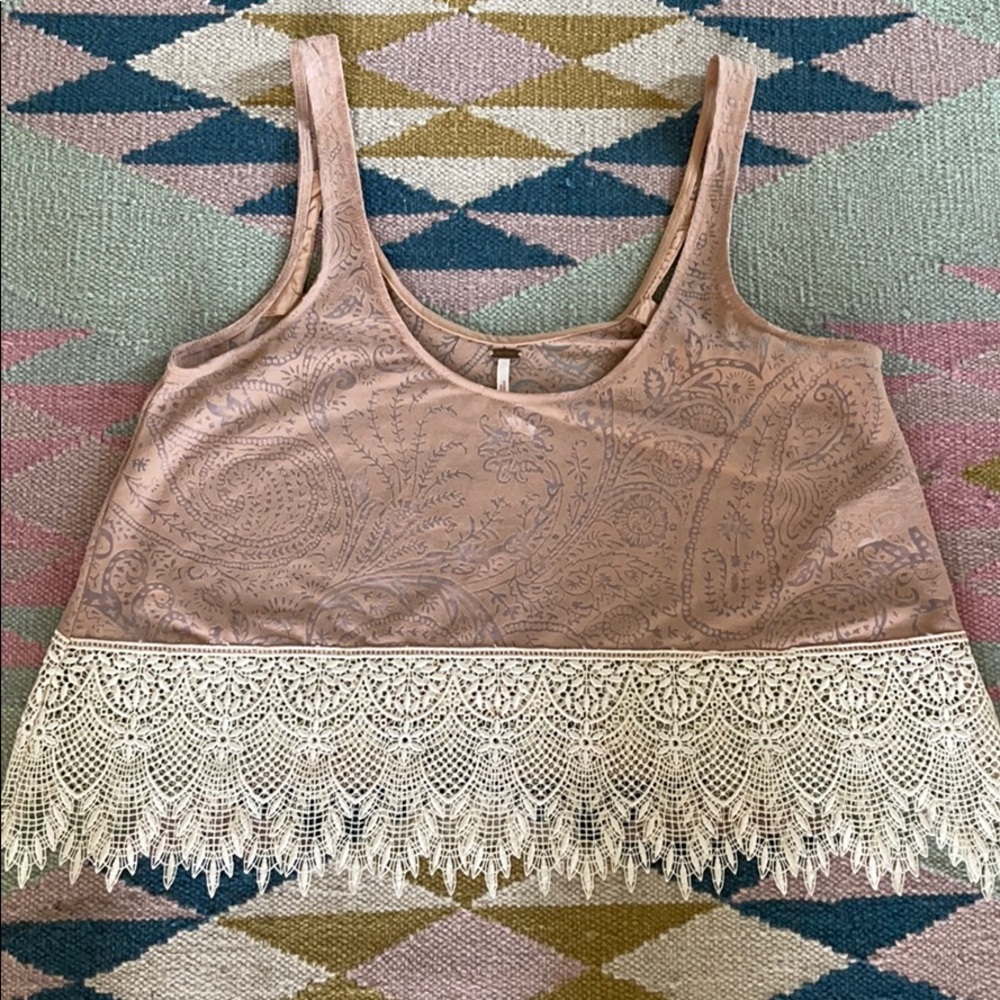 Free People XS crop tank